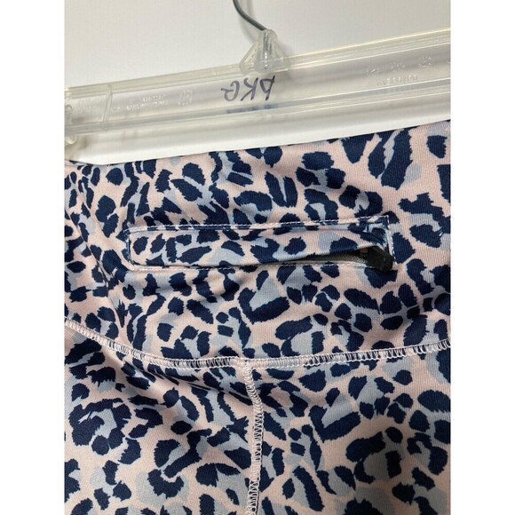 2XIST Workout Legging Women Size Medium Mesh Panels Full Length Back Zip Pocket - Picture 4 of 4